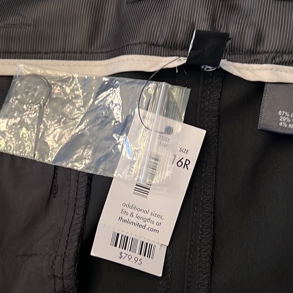 The Limited Drew Fit Black Collection Pants Size 16R  Boot cut Modern Fit - Picture 9 of 9